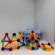 Formuese Magnetike per Femije me 166 Pjese | Magnetic Sticks