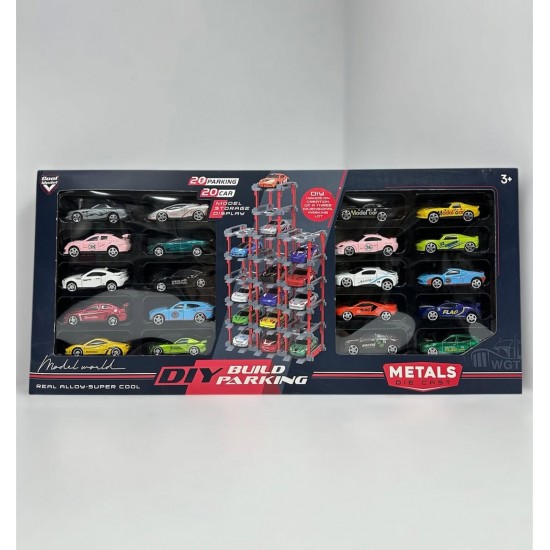 Set Makinash Metalike 20 Cope | Lodra per Femije