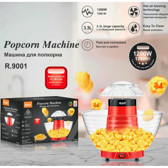 Pajisje per Kokoshka RAF 1200W | Popcorn Machine R9001