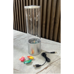 Llampe Dekorative Led me Akuarium Artificial Magma Lamp