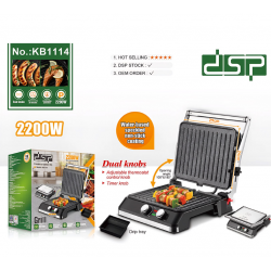 Tostier DSP KB1114 2200W | Grill Maker 