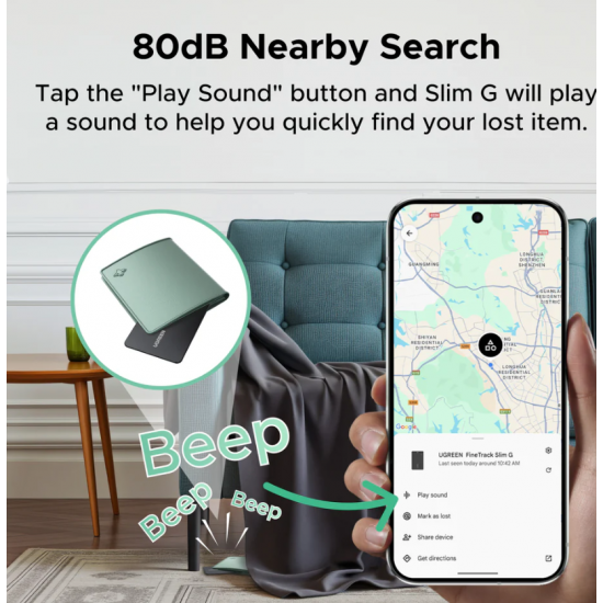 Gjurmues per Portofol, Çante dhe Bagazh UGREEN Smart Finder