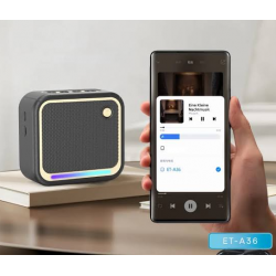 Boks me Bluetooth Earldom A36  | Bass te Fuqishem dhe Bateri te Rikarikueshme