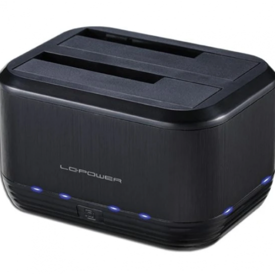 Stacion Docking LC Power USB 3.0 per 2 HDD/SSD – Kopjim Direkt me 1 Prekje