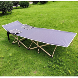 Shezlong Plazhi me Palosje dhe Strukture Metalike