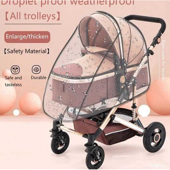 Mushama Transparente per Karroce per Bebe