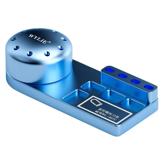 Mbajtese Profesionale Wylie WL-667C me Rrotullim 360° per Kacavida dhe Pinca Precize