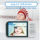 Monitorues per Bebe me Ekran 3.5'' | Video Baby Monitor 
