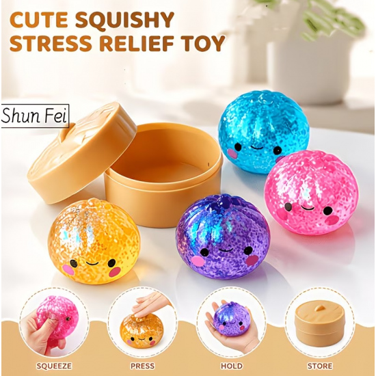 Dumpling Squishy Fidget Fun – Loder Antistres Silikoni 