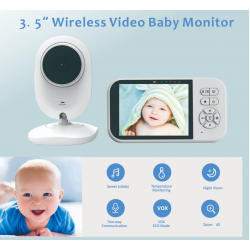 Monitorues per Bebe me Ekran 3.5'' | Video Baby Monitor 