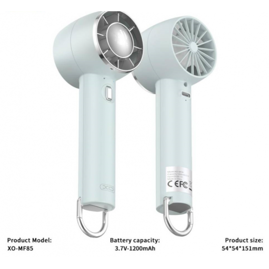 Ventilator Dore XO-MF85 | Handheld Mini Fan  