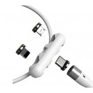 Fishe Karikimi Magnetike Baseus Fast USB to USB-C / Lightning / Micro 1M