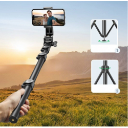 Selfie Stick Tripod me Bluetooth Ugreen 1.8M