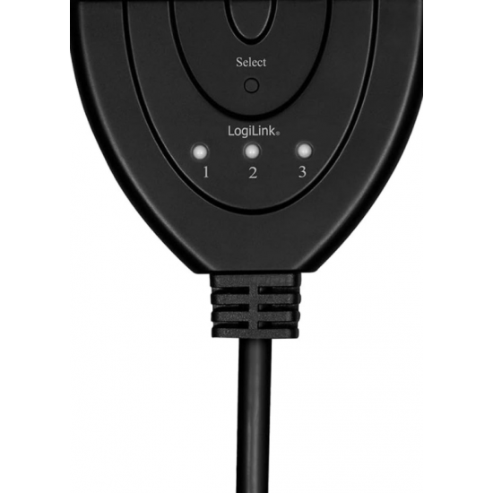 Switch LogiLink me 3 Porta HDMI (1x3/3x1) 4K/30 Hz HD0040