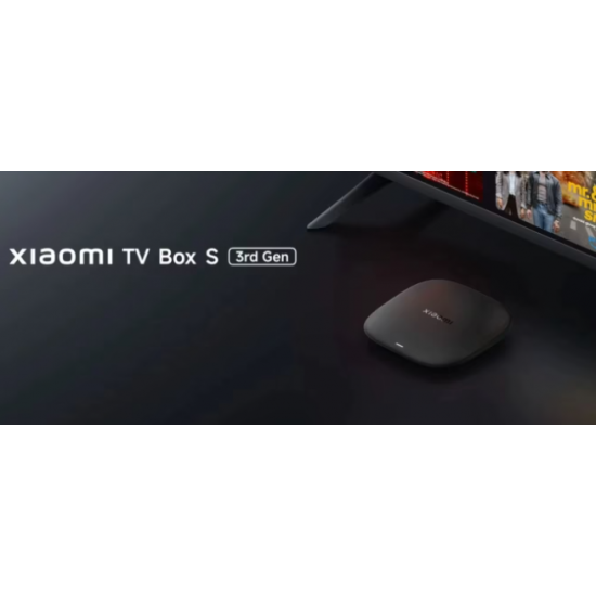 Xiaomi TV Box S 4K-Ultra HD 3rd Gen