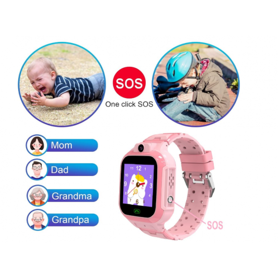 Smartwatch per Femije me Karte SIM, WiFi, GPS, SOS | Ore Inteligjente