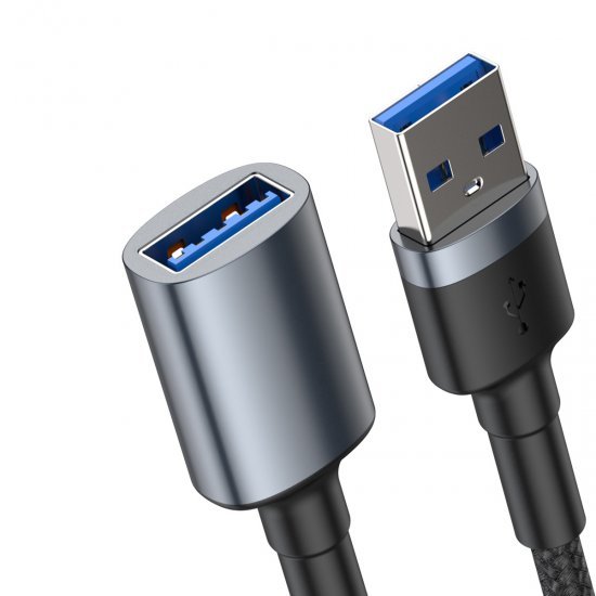 Zgjatues Fishe Baseus USB 3.0 Male ne USB 3.0 Zgjatues Fishe Baseus USB 3.0 Male ne USB 3.0