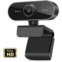 Kamera Desktop Me Mikrofon | Kamera me mikrofon 1080P HD | Transmetimi Webcam