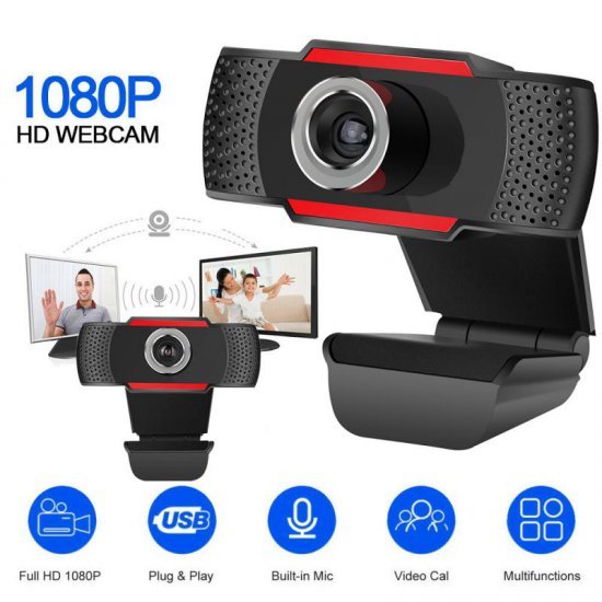 Kamera Desktop Full HD 1080p | Webcam Full HD 1080p Kamera Desktop Full HD 1080p | Webcam Full HD 1080p
