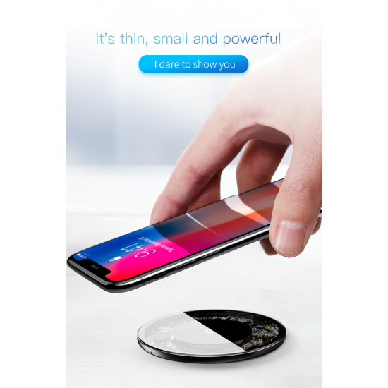 Karikues Wireless Baseus per iPhone 12/13 | Baseus Simple Mini Magnetic Wireless Charger 