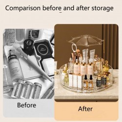 Organizuese per Produktet e Kozmetikes | Cloyster 360 Rotating Makeup Organizer