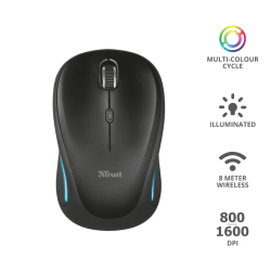 Mouse Trust Wireless Yvi FX | Mouse per Kompjuter 