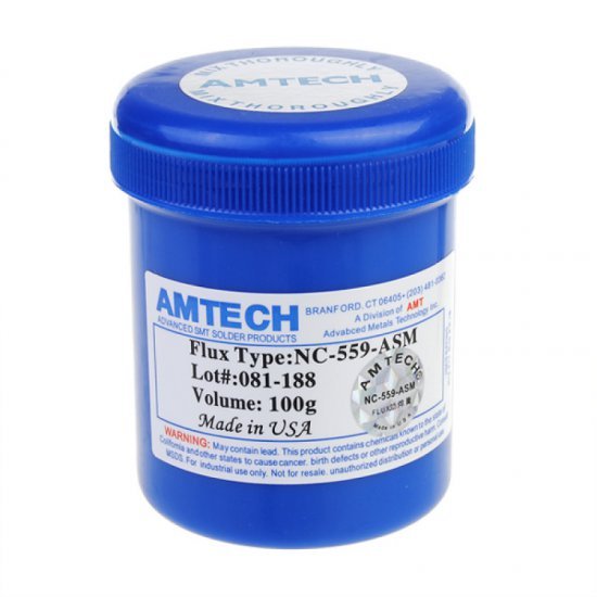 Paste Flux per Saldimin e Qarqeve Elektronike Amtech NC-559-ASM 100g