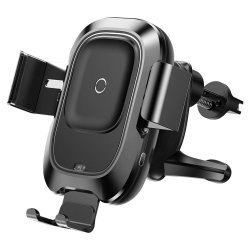 Mbajtese Telefoni Baseus per Makine dhe Karikues me Wireless |Baseus Smart Vehicle Bracket Wireless Charger WXZN-01