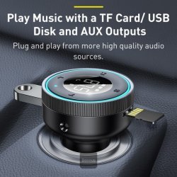 Karikues Baseus per Makine | MP3 | Enjoy Car Wireless MP3 Charger
