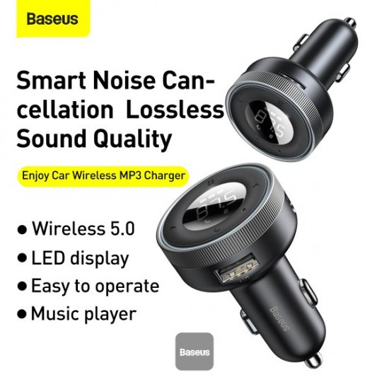 Karikues Baseus per Makine | MP3 | Enjoy Car Wireless MP3 Charger