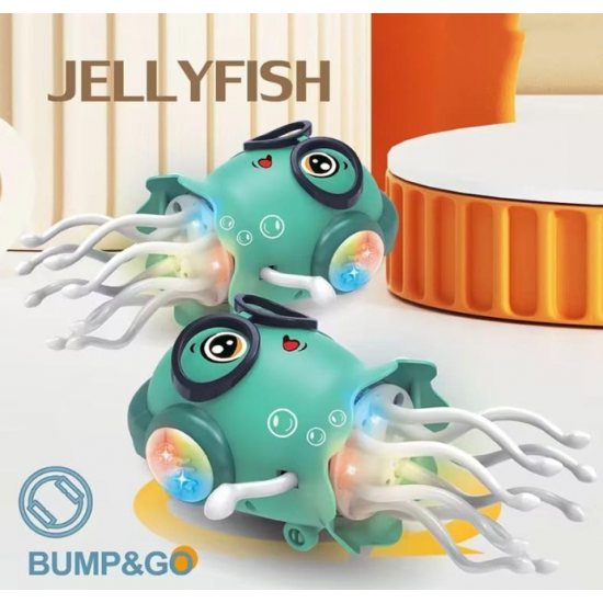 Loder Meduze me Efekte Drite, Muzike dhe Levizje Automatike Jellyfish