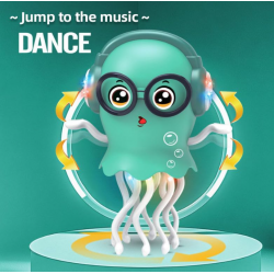 Loder Meduze me Efekte Drite, Muzike dhe Levizje Automatike Jellyfish