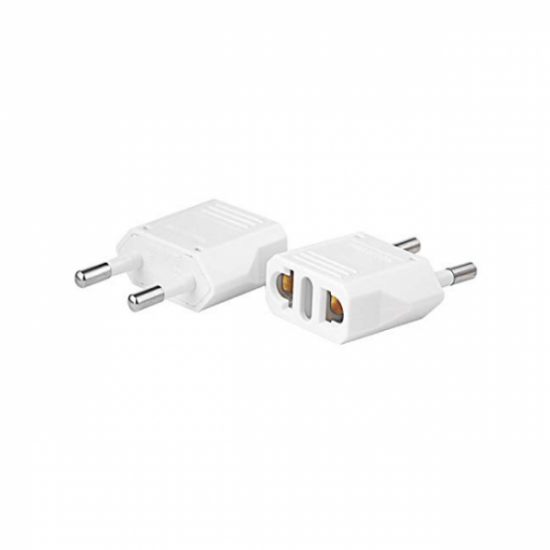 Adaptor Karikuesi Universal Amerikan ne Europian dhe Mbrojtes Tensioni | USA to Europe Plug Adapter