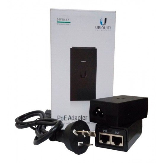 Adaptor PoE 24V 12W 0.5A | Ubiquiti Networks | Adaptor POE-24-12W