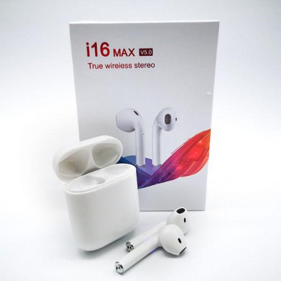 Kufje me Bluetooth Airpods i16 Max TWS Kufje me Bluetooth Airpods i16 Max TWS