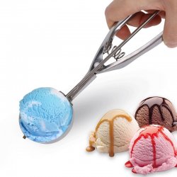 Luge Metalike per Akullore | Ice Cream Scoop Spoon