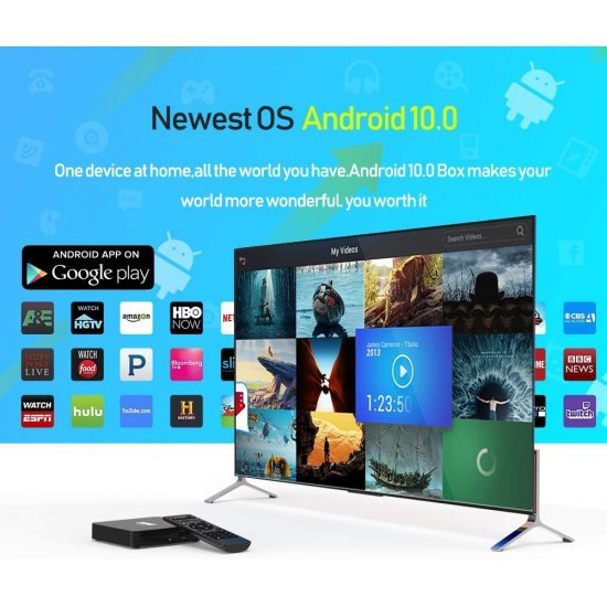 Android 10 TV Box T95 super | Android 10 4K 