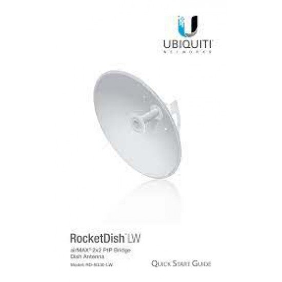 Antene PtP Wireless airMAX Rocket Dish LW 5 GHz| Ubiquiti Networks | Antene RD-5G30-LW