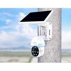 Kamera Sigurie me Panel Diellor | Xiaovv Outdoor PTZ Camera P6 Pro