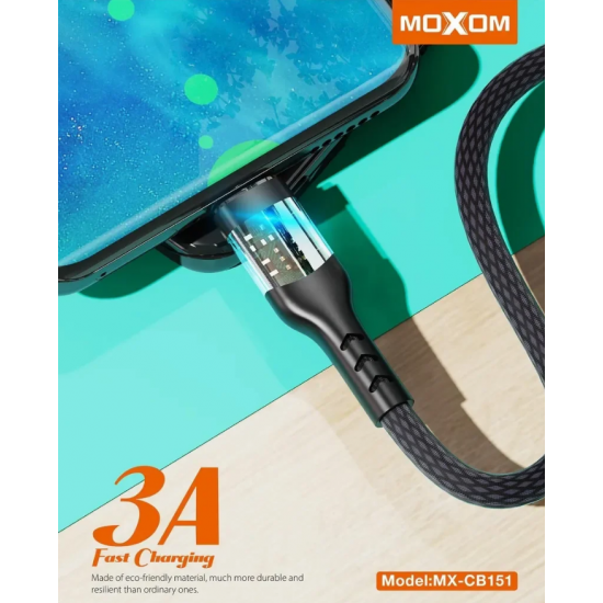 Fishe Karikimi Moxom per Iphone MX-CB151 100CM | Fast Charging