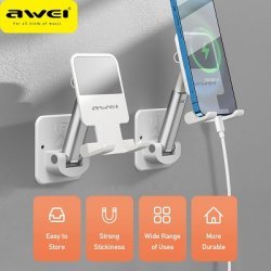 Mbajtese  Awei per Telefon | Portable Wall Phone Holder X36
