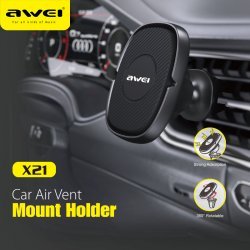 Mbajtese Magnetike Telefoni Awei per Makine | Car Air Vent Mount Holder X21