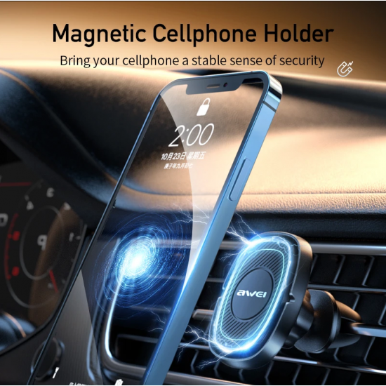 Mbajtese Magnetike Telefoni Awei per Makine | Car Air Vent Mount Holder X21