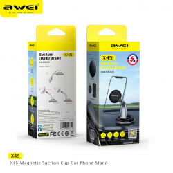 Mbajtese Magnetike Telefoni AWEI per Makine | Magnetic X45 Car Phone Holder 360° 