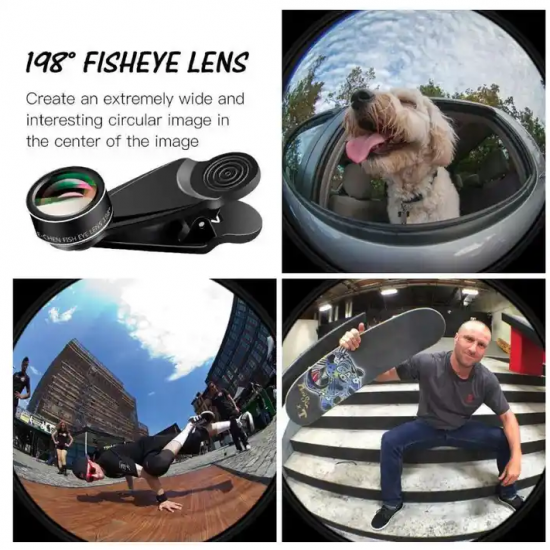 Lente Optike Zmadhuese per Smartphone | 10in1 Mobile Photo Lens 