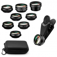 Lente Optike Zmadhuese per Smartphone | 10in1 Mobile Photo Lens 