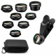 Lente Optike Zmadhuese per Smartphone | 10in1 Mobile Photo Lens 