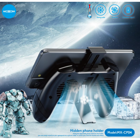 Leve Kontrolli per Lojra dhe Freskuese per Telefon Moxom MX-CP04