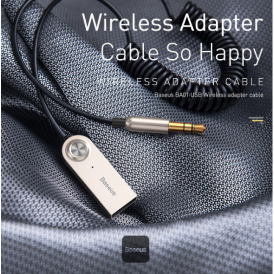 Adaptor me Bluetooth AUX me USB Baseus BA01