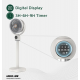 Ventilator me 3 Helika Green Lion | Quad Flex Fan Rechargeable